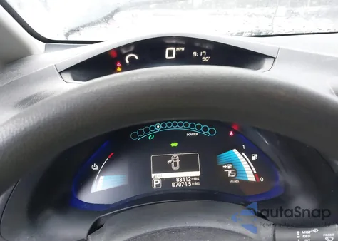 2017 Nissan Leaf S z USA, uszkodzony, nr VIN 1N4BZ0CP9HC304967